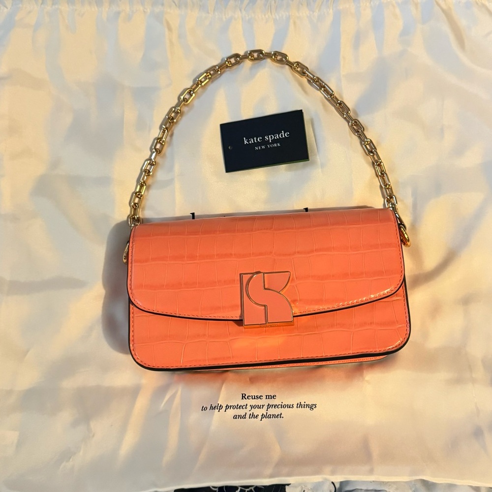 Kate Spade Dakota Croc Embossed - Picture 2 of 4